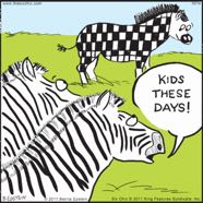 funny cartoon natural history nature zebra crossword savanna conservation ecosystem  africa zoo mammal mammology biology 1693